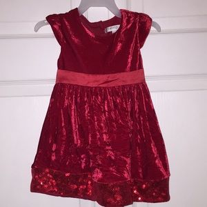 Infant Baby Girls George Holiday Christmas Formal Party Dress Size 12-18…